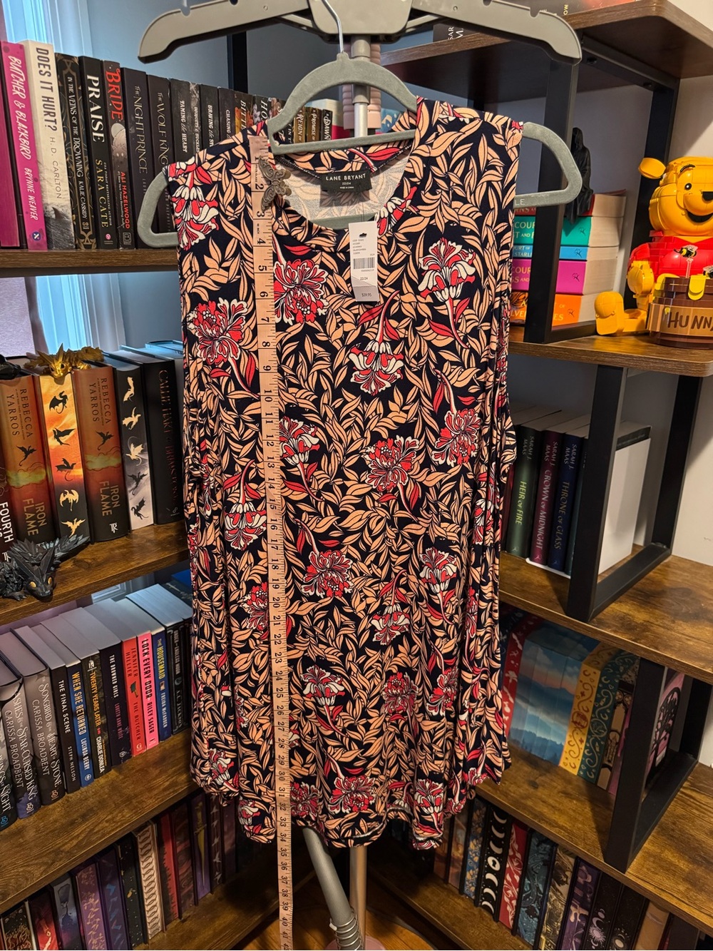 Lane Bryant Floral long tank top